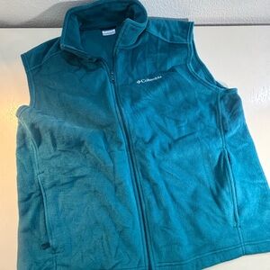Columbia Teal Fleece Vest